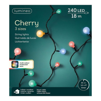 Lumineo novogodišnje LED  lampice spoljašnje Cherry Multi 18M