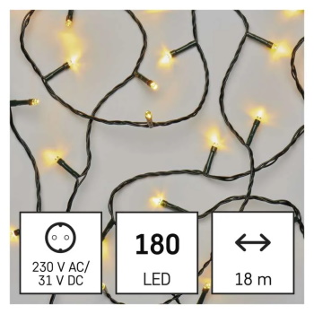 Emos novogodišnje LED lampice 24m toplo bele MTG-D4AW08-7