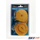 SkyCar uže za zatezanje prtljaga 2kuke 2.5m x 2.5cm